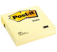 POST-IT - 7100234636 - Blocco foglietti - 5635 - 100 x 100 mm - giallo Canary - 200 fogli - Post-it - 38517 - Conf. da 1 Pz. - 7100234636
