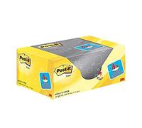 Blocco foglietti - giallo Canary - 38 x 51mm - 72gr - Post it - conf. 20 blocchi