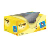Blocco foglietti - giallo Canary - 38 x 51mm - 72gr - Post it - conf. 20 blocchi