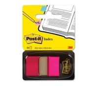 Post-it I680-21 Index 1 Spender mit 50 Haftstreifen (25,4 x 43,2 mm) pink