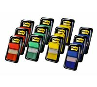 Post-It 680-P10+2 Indice a linguetta vuota Polistirolo Blu Verde Rosso Giallo