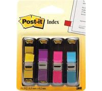 Post-it 7000052572 Marcatore adesivo Giallo, Viola, Rosa, Turchese