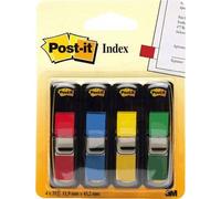 Post-it 7000144923 Marcatore adesivo Rosso, Giallo, Verde, Blu