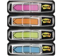 Post-it 7000144925 Marcatore adesivo Rosa, Arancione, Verde limone, Blu acqua