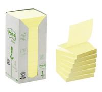 Post-it 7100172251 Nota adesiva, memo 76 mm x 76 mm Giallo 1600 Foglio