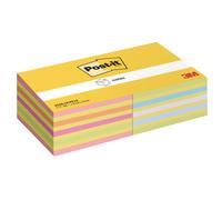 POST-IT - 7100321423 - Blocco foglietti Post-it Cubo - 2028-0CPPX2 - 76 x 76 mm - colori assortiti neon-pastel - 450 fogli - Post-it - conf. 2 blocchi - 101851 - Conf. da 1 Pz. - 7100321423