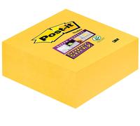 Post-it 76 x 76 mm Super Sticky Notes - Cube Daffodil (Pack of 270), Yellow daff