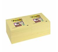 Post-It 90 Foglietti Super Sticky Giallo Canary 76X76Mm 654-12Ss-Cy Cf 12