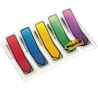 Post-it 90843 Miniset Frecce 100 Segnapagina, Freccia, 100 Pezzi, Giallo/Blu/Ver