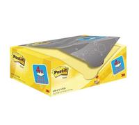 Blocco foglietti - giallo Canary - 76 x 127mm - 72gr - Post it - conf. 20 blocchi