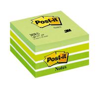 Post-It Brand 82400 Cubo Da 450 Fogli, 76 Mm X 76 Mm, Verde Verde 76 mm x 76 mm