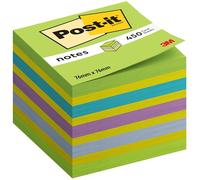 Post-it Brand 82424 Cubo da 450 Fogli, 76 mm x 76 mm
