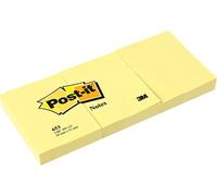 Confezione Pz 4 Blocco 653 Giallo Canary 38x51mm 100fg 72gr | Post-it