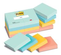 Post-it CF12 PI 38X51MM 12X100FF BEACHSIDE