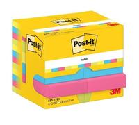 Post-it CF12 PI 38X51MM 12X100FF ENERGETIC