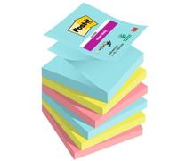 POST-IT - Blocco 90foglietti super sticky z-notes 76x76mm r330-6ss-mia miami - Confezione da 6 PZ