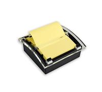 Post-it Distributore di foglietti pop-up per appunti da 7,6 x 7,6 cm, dispenser nero, 50 fogli