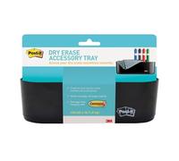 Post-it Dry Erase Accessory Tray, Black (DEFTRAY) - NUOVO