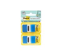 Post-it Flags Value Pack 50/Dispenser 12 Dispensers/Pack 1 in Wide Blue (680-BE12)
