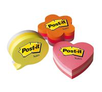 Post-it© Foglietti adesivi per appunti, a forma di cuore