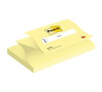 Post-it Foglietti Adesivi Z-Notes, 12 Blocchetti (1200 Fogli), 127 x 76 mm | per Dispenser, Utilizzabili con Una Sola Mano, per Promemoria, Elenchi e Messaggi; Aderiscono e si Rimuovono senza Residui