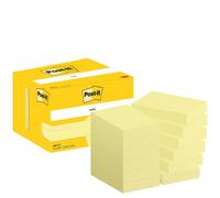 Post-it Foglietti Canary Yellow, Confezione da 12 blocchetti, 100 Fogli per bloc