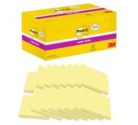 Blocco foglietti Post it® Super Sticky giallo Canary - 76 x 76mm - 90 fogli - Post it® - conf. 16 blocchi Quantita min. 1