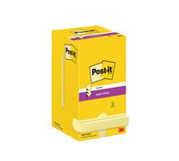 Post-it Foglietti Z-Notes Super Sticky Canary Yellow, Confezione da 12 blocchett