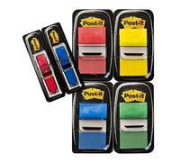 Post-it Index Medium, Value pack da 4 dispensers + 2 dispensers freccia , 248 se