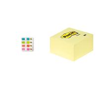 Post-it Miniset Segnapagina, 11.9 x 43.2 mm, 3 + 1 x 35, Celeste/Lime/Arancione/