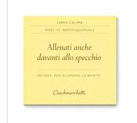 Post it motivazionali Linea Calma: Allenati anche davanti allo specchio