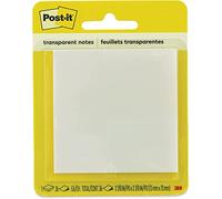 Post-it Note adesive trasparenti: 2-7/8 in. larghezza (Trasparente) / 36-fogli per blocco / 1-pacco