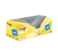 Post It Removable Sticky Note Pad Canary Yellow Promotional Pack 16+4 Free 76x76 Mm Trasparente