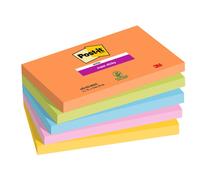 Post-it Notes Super Sticky 655-5SS-BOOS 3M - 76x127 mm - 7100258793 (Assortiti B