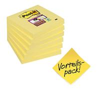 Post-It Post-It Super Sticky Notes, Giallo, 76 x 76 mm x 6 Blocchetti