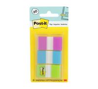 Post-it segnalibro, con dispenser 60 Flags Purple, Blue, Green