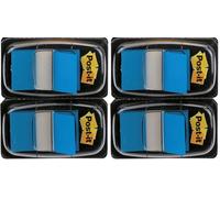 Post-it, segnapagina, confezione doppia da 25 mm, viola (50 x 2) Blue (Confezione da 2)