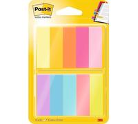 POST-IT - 7100234524 - Segnapagina Post it® - 670-10AB-EU - in carta - 12,7 x 44 mm - 10 colori assortiti - Post it® - conf. 500 pezzi - 74631 - Conf. da 1 Pz. - 7100234524