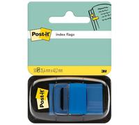 Post-It SegnapaginaIndex, Medio, Blu, 25.4 mm x 43.2 mm, 50 Segnapagina/Dispenser, 1 Dispenser/Confezione