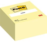 Post-it Sticky Notes Cube Canary Yellow, Pack of 1 Pad, of 450 Sheets, 76 mm x 7