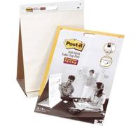 POST-IT - 7100171586 - Blocco-Lavagna da tavolo Super Sticky autoportante - 563R - 20 fogli in carta riciclata - 58,4 x 50,8 cm - bianco - Post it® - 48287 - Conf. da 1 Pz. - 7100171586