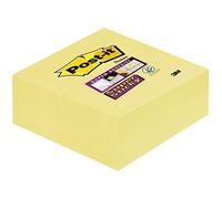 Post-it Super Sticky Notes Cube, 270 fogli, 76 mm x 76 mm, foglietti extra adesivi per prendere appunti, liste di cose da fare e promemoria