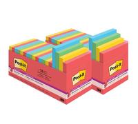 Post-It Super Sticky Pop-Up Notes, 2 confezioni multiple per dispenser, Super Sticky Pop Up Note ricariche per promemoria e messaggi su scrivanie, banconi, monitor, porte, pianificatori e calendari