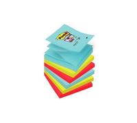 POST-IT - Blocco 90foglietti super sticky z-notes 76x76mm r330-6ss-mia miami - Confezione da 6 PZ