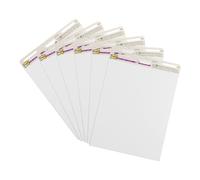 Post-It Super Sticky Recycled Fogli per Lavagna Mobile, Promo 4+2 GRATIS | 63,5 x 76,2 cm, Confezione da 6 Blocchi, Carta 100% Riciclata Bianca, Fogli Autoadesivi per Brainstorming e Presentazioni