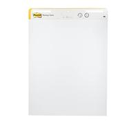 Post-It Super Sticky Self Stick Meeting Chart 559P-3 Bianco 635 mm x 762 mm Valore aggiunto Confezione 2 x 559 (2 blocchi) + 1 x 559 (1 blocco) GRATIS