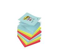 POST-IT - Blocco 90foglietti super sticky z-notes 76x76mm r330-6ss-mia miami - Confezione da 6 PZ