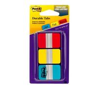 Post-It Tabs 1 inch Solid Red Yellow Blue 22 Tabs/Color 66/Dispenser linguetta autoadesiva Blu Rosso Giallo