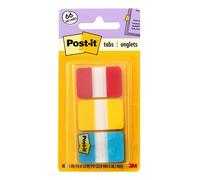 Post-it Tabs, ,1"x1-1/2", 36 Tabs/PK, Assorted, Sold as 1 Package