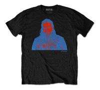 Post Malone - T-Shirt # M Unisex Black # Red & Blue Photo
